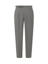 Boss Grey Pants with Pleats and Zip Closure - Boss | $store$
