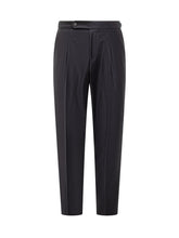 Boss Black Pants with Pleats and Zip Closure - Boss | $store$