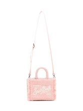 Borsa MC2 Saint Barth Vanity Mini in Tweed Rosa - Bambini | $store$