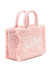 Borsa MC2 Saint Barth Vanity Mini in Tweed Rosa - Bambini | $store$