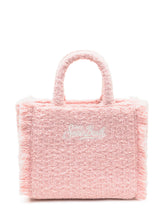 Borsa MC2 Saint Barth Vanity Mini in Tweed Rosa - Bambini | $store$