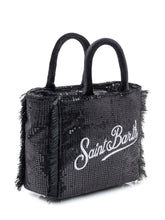 Borsa Vanity Mini MC2 Saint Barth in Velluto con Paillettes - Bambini | $store$