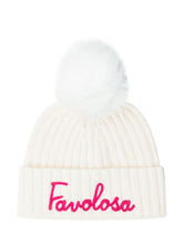 Cappello Mc2 Saint Barth Favolosa con Pompon Bianco - Accessori Bambini | $store$