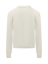 Maglione con Colletto Saint Barth in Lana Bianco - Abbigliamento Uomo | $store$