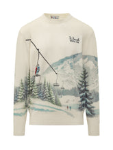 St. Barth Winter Time Mountain Print Sweater - COLLEZIONE TEAM EC | $store$