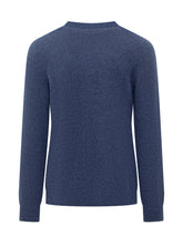 Saint Barth Blue Melange Crewneck Sweater - COLLEZIONE TEAM EC | $store$