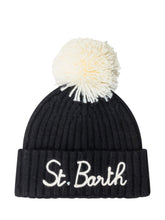 Cappello con Pompon Nero MC2 Saint Barth - Accessori Uomo | $store$