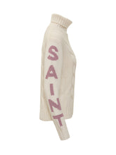 MC2 Saint Barth Ivory Turtleneck with Cable Knit - COLLEZIONE TEAM EC | $store$