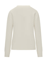 Vacanze di Natale White Logo Crewneck Sweater - COLLEZIONE TEAM EC | $store$