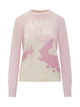 MC2 Saint Barth Pink Sweater with Writing - COLLEZIONE TEAM EC | $store$
