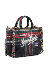 MC2 Saint Barth Borsa Vanity Mini Wool Tartan con Ricamo - Borse A Mano Donna | $store$