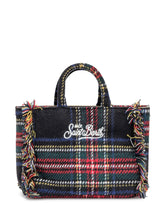 MC2 Saint Barth Borsa Vanity Mini Wool Tartan con Ricamo - Borse A Mano Donna | $store$