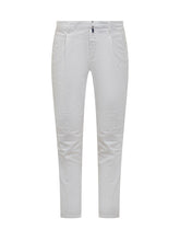 Pantaloni Cotone Bianchi Incotex - Abbigliamento Uomo | $store$