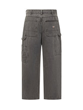 Dickies Grey Wide-Leg Cargo Trousers - COLLEZIONE TEAM EC | $store$