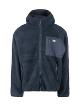 Dickies Blue Fleece Jacket with Hood - COLLEZIONE TEAM EC | $store$