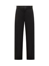 Dickies Wide-Leg Black Cotton Trousers - COLLEZIONE TEAM EC | $store$