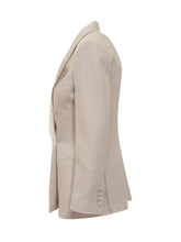 Marella Assoluto Double-Breasted Blazer with Contrast Lapels - COLLEZIONE TEAM EC | $store$
