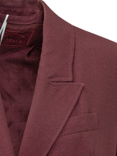 Marella Co-Design Fluid Double-Breasted Bordeaux Blazer - COLLEZIONE TEAM EC | $store$