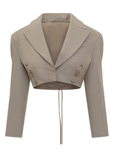 Marella Co-Design Cropped Jacket with Hooks and Laces - COLLEZIONE TEAM EC | $store$