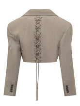Marella Co-Design Cropped Jacket with Hooks and Laces - COLLEZIONE TEAM EC | $store$