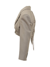 Marella Co-Design Cropped Jacket with Hooks and Laces - COLLEZIONE TEAM EC | $store$