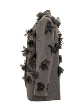 Marella Codesign Grey Jacket with Floral Applications - COLLEZIONE TEAM EC | $store$