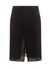 Marella Co-Design Black Midi Voile Skirt - COLLEZIONE TEAM EC | $store$