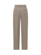 Marella Co-Design Taupe Pants with Side Details - COLLEZIONE TEAM EC | $store$