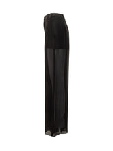 Marella Co-Design Black Chiffon Trousers - COLLEZIONE TEAM EC | $store$