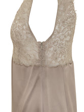 Marella Co-Design Beige Satin and Lace Mini Dress - COLLEZIONE TEAM EC | $store$