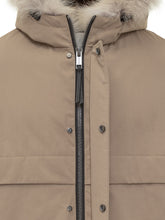 Yves Salomon Parka Beige con Cappuccio in Pelliccia - Abbigliamento Uomo | $store$