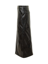 Msgm Faux Leather Midi Skirt with Zipper - COLLEZIONE TEAM EC | $store$
