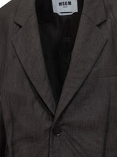 MSGM Oversized Grey Blazer - COLLEZIONE TEAM EC | $store$