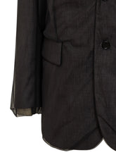 MSGM Oversized Grey Blazer - COLLEZIONE TEAM EC | $store$