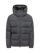 Add Black Puffer Jacket with Hood - Add | $store$