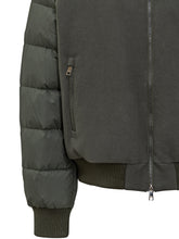 Add Green Bomber with Padded Sleeves - Add | $store$