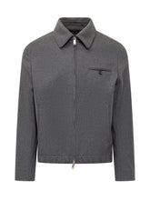 Montedoro Grey Wool Zip Jacket - COLLEZIONE TEAM EC | $store$