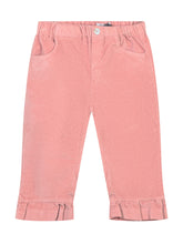 L Orso Bruno Pink Corduroy Pants - COLLEZIONE TEAM EC | $store$
