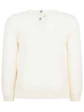 L Orso Bruno Maglione Avorio con Orsetto - Abbigliamento Bambini | $store$