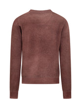 Arovescio Bordeaux Faded Knit Sweater - Arovescio | $store$