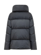 Add Short Black Puffer Jacket with High Collar - Add | $store$