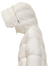 Add White Puffer Jacket with Hood - Add | $store$