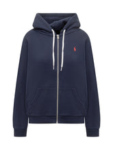 Felpa Full Zip con Cappuccio Polo Ralph Lauren - Abbigliamento Donna | $store$