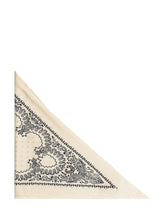 Destin White Bandana with Paisley Pattern - COLLEZIONE TEAM EC | $store$