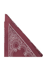 Destin Bandana Triangolare Bordeaux - Accessori Donna | $store$