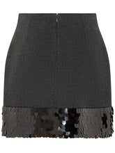 Weekend Max Mara Wool Mini Skirt with Sequins - COLLEZIONE TEAM EC | $store$