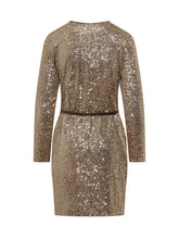 Weekend Max Mara Sequin Dress with Belt - COLLEZIONE TEAM EC | $store$