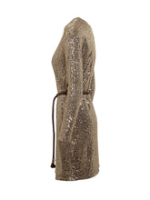 Weekend Max Mara Sequin Dress with Belt - COLLEZIONE TEAM EC | $store$