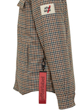 Sovracamicia After Label Check Beige E Verde - Abbigliamento Uomo | $store$