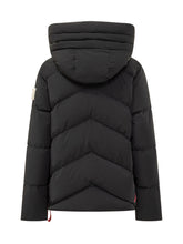 Piumino After Label Nero con Cappuccio - Abbigliamento Donna | $store$